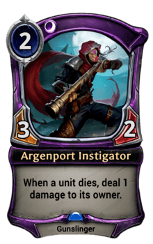 current Argenport Instigator