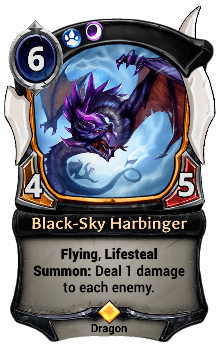 current Black-Sky Harbinger