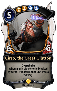 current Cirso, the Great Glutton