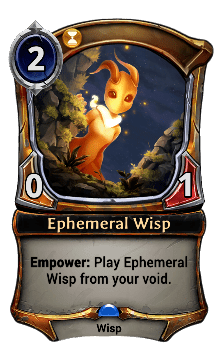 current Ephemeral Wisp