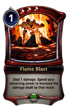 current Flame Blast