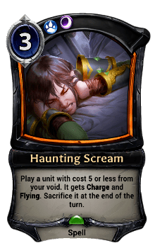 current Haunting Scream