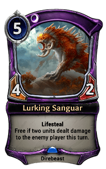 current Lurking Sanguar