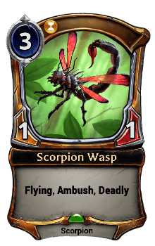 current Scorpion Wasp