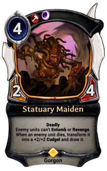 current Statuary Maiden