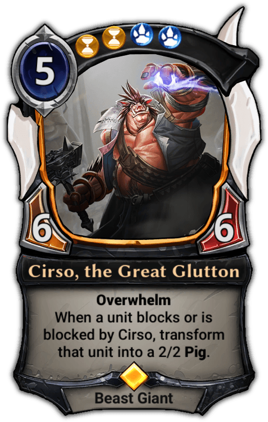 old Cirso, the Great Glutton