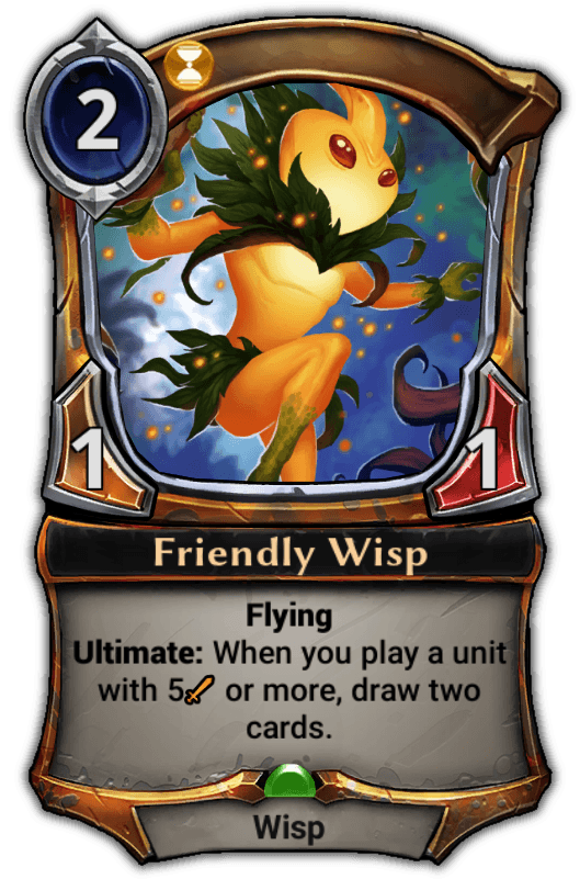 old Friendly Wisp