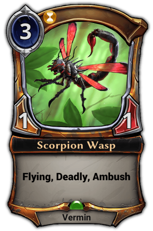 old Scorpion Wasp