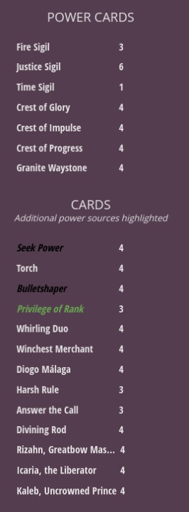Call Me Maybe decklist Decklist