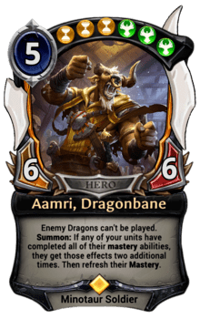 Aamri, Dragonbane
