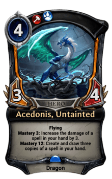 Acedonis, Untainted