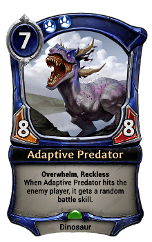 Adaptive Predator