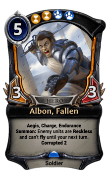 Albon, Fallen