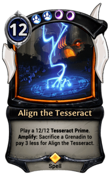 Align the Tesseract