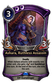 Ashara, Ruthless Assassin