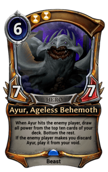 Ayur, Ageless Behemoth