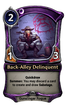 Back-Alley Delinquent