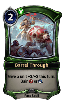 Barrel Through