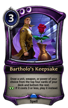 Bartholo's Keepsake