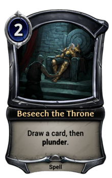 Beseech the Throne