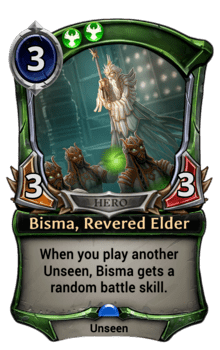 Bisma, Revered Elder