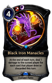 Black Iron Manacles