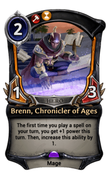 Brenn, Chronicler of Ages