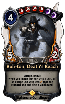 Buh-ton, Death's Reach