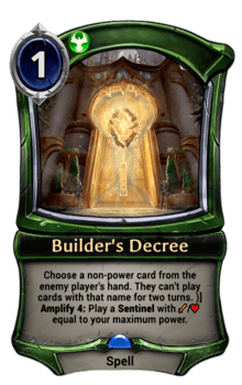 Builder's Decree