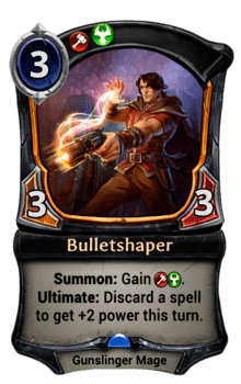 Bulletshaper card