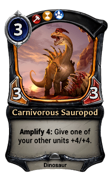 Carnivorous Sauropod