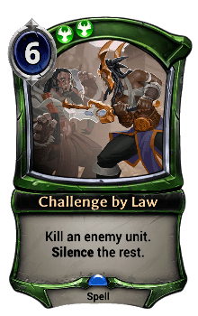 Challenge by Law
