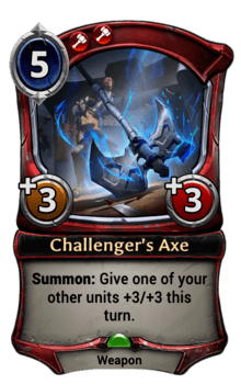 Challenger's Axe