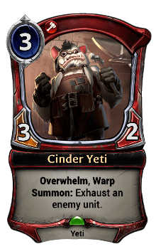 Cinder Yeti