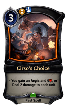 Cirso's Choice