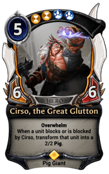 Cirso, the Great Glutton