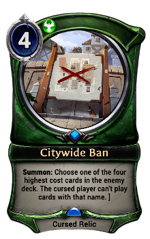 Citywide Ban