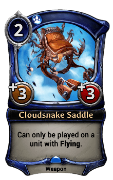 Cloudsnake Saddle