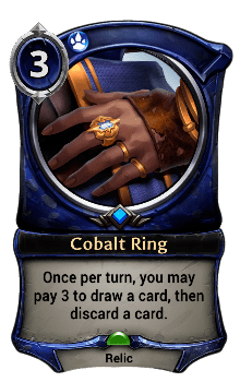 Cobalt Ring