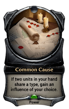 Common Cause card