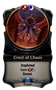 Crest of Chaos card