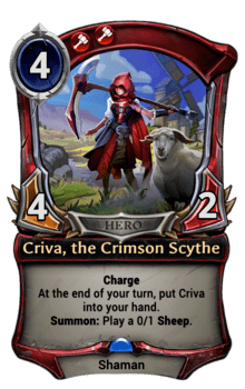 Criva, the Crimson Scythe