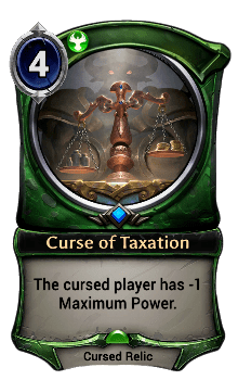 Curse of Taxation