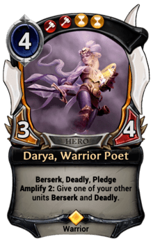 Darya, Warrior Poet