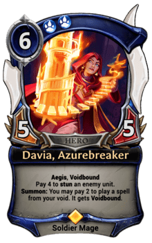 Davia, Azurebreaker