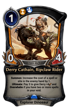 Derry Cathain, Ripclaw Rider