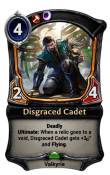 Disgraced Cadet