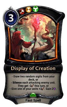 Display of Creation
