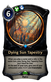 Dying Sun Tapestry