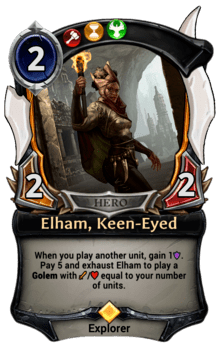 Elham, Keen-Eyed